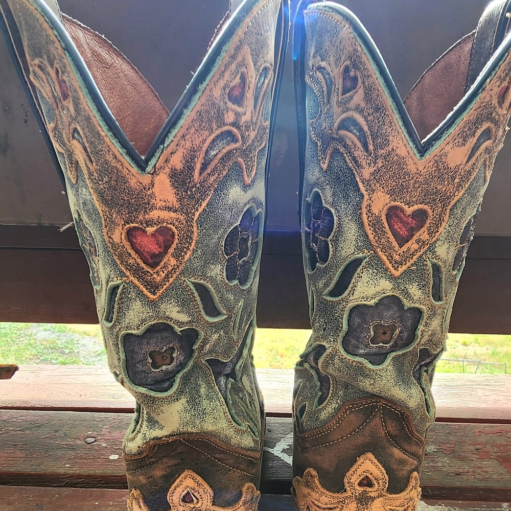 Dan Post Brown Leather Boots